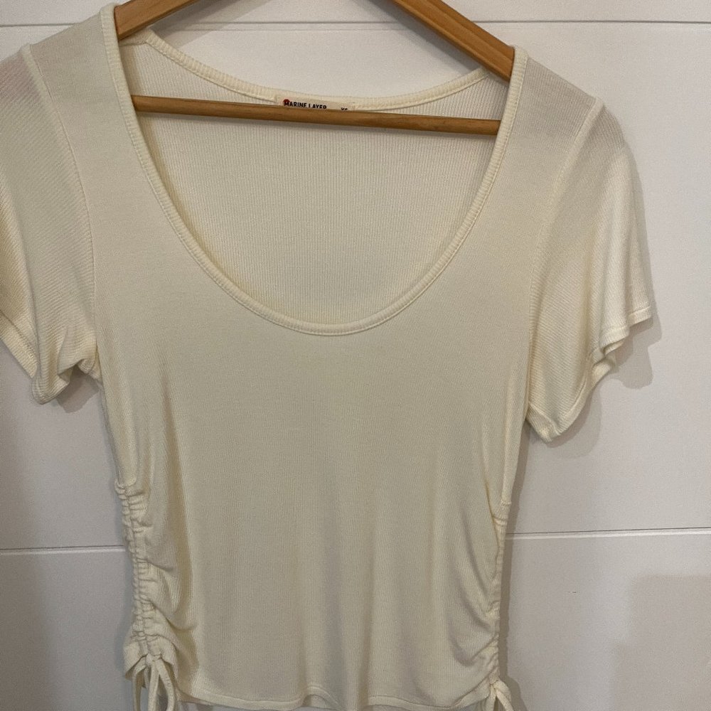 Marine Layer Lexi Ribbed Tshirt